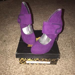 Purple Heels/Bootie